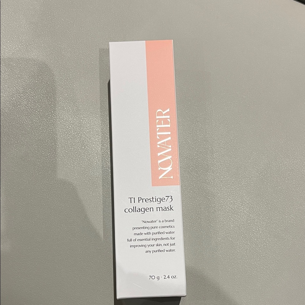 BNIB Nowater T1 Prestige73 Collagen Mask